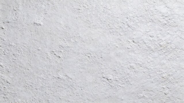 White powder texture background, fine dust or flour surface pattern, abstract minimal top view close up, clean bright blank canvas for design overlay, copy space, natural grain
