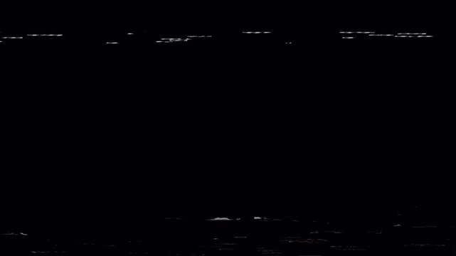 Minimal Black and White VHS Glitch Noise Overlay Background