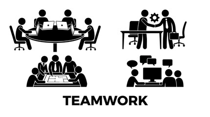Fototapeta premium Business people teamwork collaboration meeting.