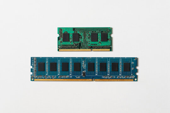 パソコンのメモリー　テクノロジーイメージ