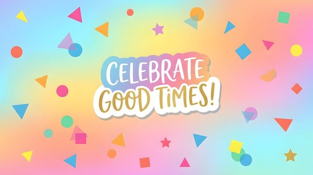 Celebrate good times wallpaper festive background party celebration happy joyful mood
