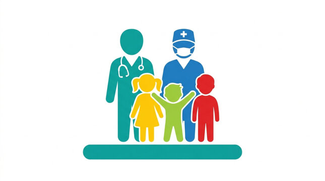 Emergency Medical Services for Children Day a doctor and nurse, committed to providing comprehensive healthcare and support for children, representing pediatric wellness and family care