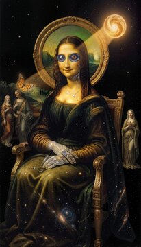 The Last Smile &mdash; Mona Lisa at the Heat Death of the Universe