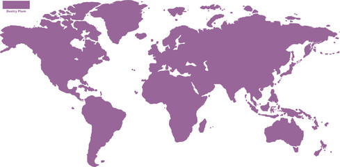 Obraz premium Global Earth Silhouette Vector for International Technology Brands