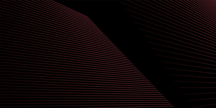 Red and black vector abstract tech futuristic modern 3D line background
