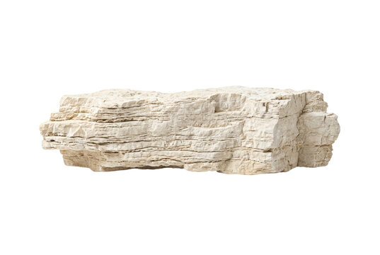 Natural rough white travertine stone slab display podium