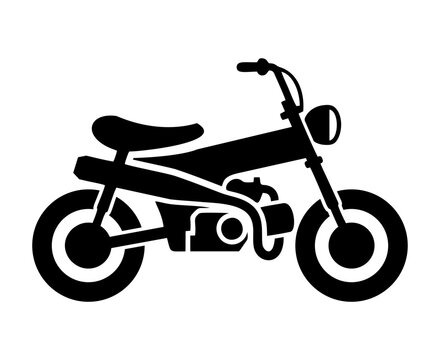 Urban Mini Bike  Clean Design Vector Art