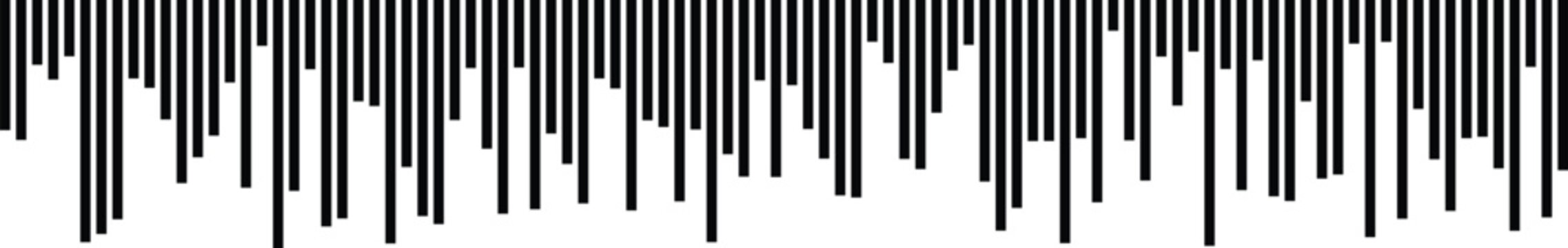 Black and white universal product code barcode pattern with universal