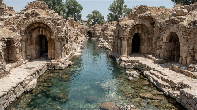 Ancient water reservoirs canals and aqueducts reveal advanced engineering urban planning and sustainable resource management far ahead of historical timelines globally