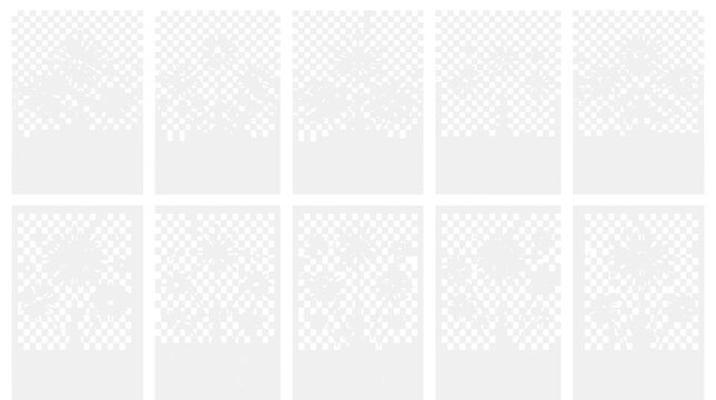 Abstract pixel background with light particles and bokeh effect