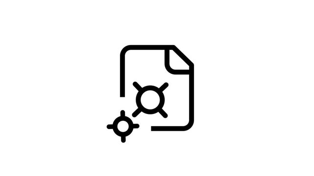 A document icon with a network or connector node graph overlaid, symbolizing a linked, relational, or graph data file