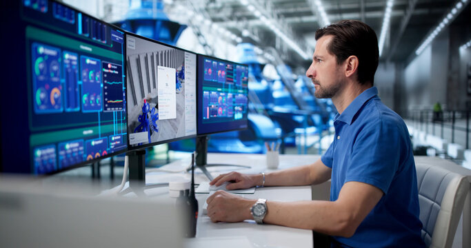 Man Uses SCADA Software To Monitor Clean Energy Production