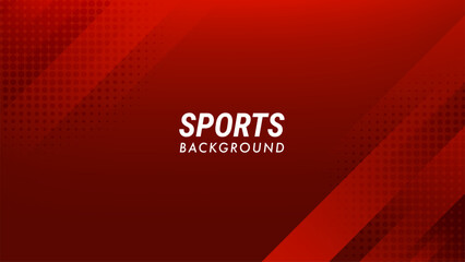 Abstract dark red gradient background with diagonal lines and a scratch effect. Dynamic dotted halftone texture for sports banner, poster, and greeting card. Style vector illustration. © Rijal Muhaimin