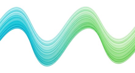 Fototapeta premium Abstract Gradient Wave Flow Background