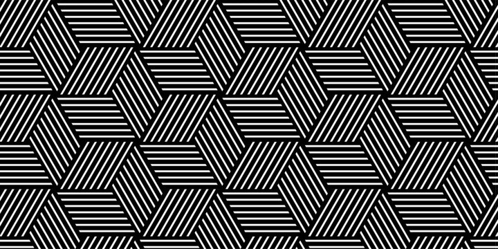Vector geometric diagonal fabric waves seamless line texture. Seamless pattern Abstract geometric with stripes. Gray mesh background ornament.