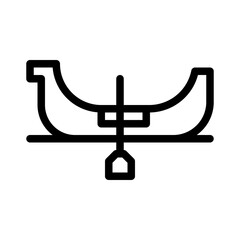 gondola line icon © notivestudios
