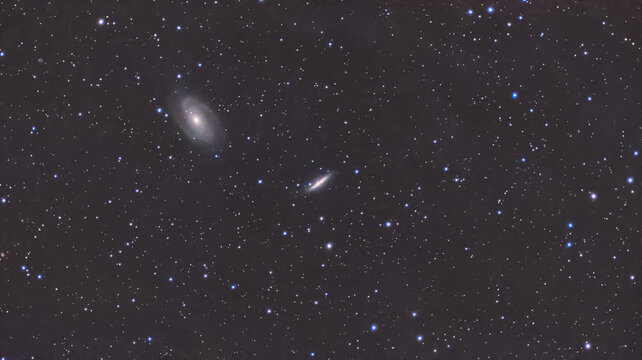 M81 galaxy in our universe