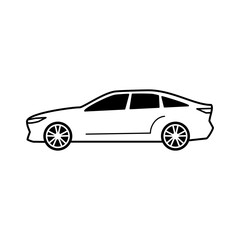 Naklejka premium Car Icon