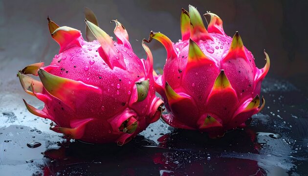 Dragon fruits