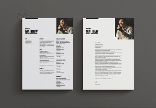 Minimal Resume Layout