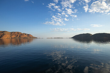 Landscape Scenery of the Australian outback - Lake Argyle  © Grantat