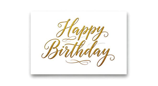 Happy Birthday