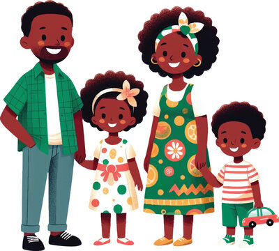 happ family cartoon