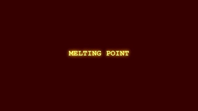 Melting Point Glitch Text Reveal Procedural Animation Global Geopolitics Conflict Themes Motion Graphics Financial Market Crash Visual Documentary Sequence Digital Asset Production Media Design Elemen