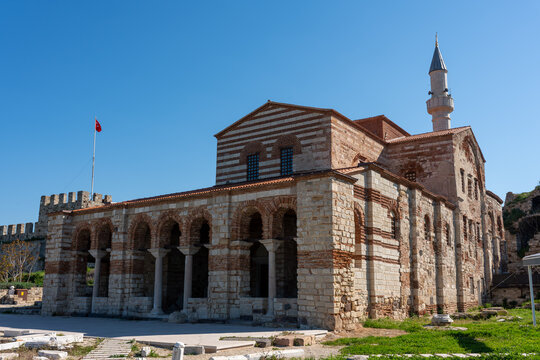 Hagia Sophia Mosque in Enez, Edirne, Turkiye