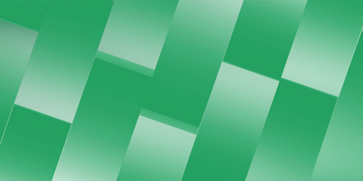 Abstract geometric green gradient background, overlapping transparent green rectangles on a subtle pastel gradient background, modern minimalist abstract composition.