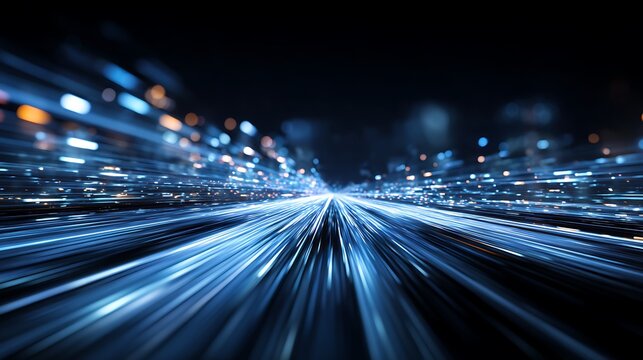 Data stream background of the internet for global communication of a computer cloud based streaming service on a fast fibre neural network, computer Generative AI stock illustration
