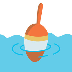 illustration of a fishing float © setyo