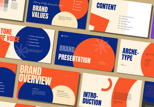 Minimalist Brand Persona Presentation