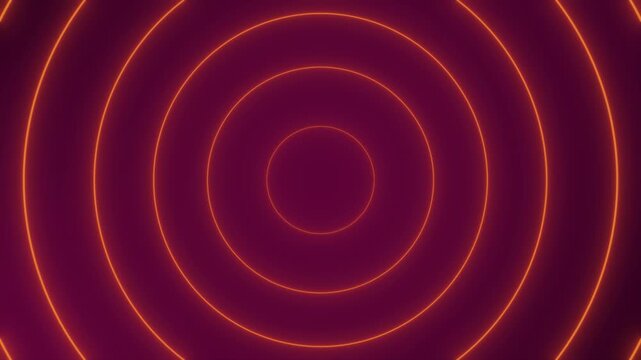 smooth geometric abstract glowing neon cyber circuit seamless loop background 4K ultra HD. 