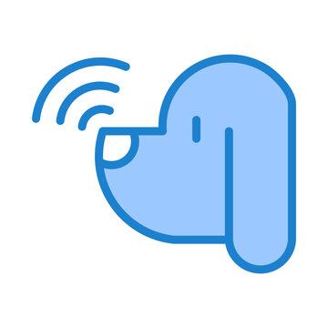 Packet Sniffer Icon - Duotone Blue Color