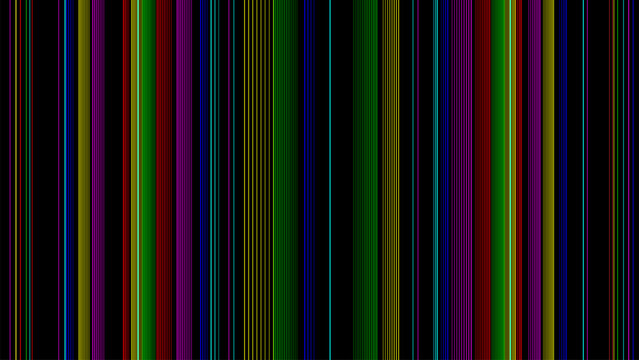 Abstract RGB Vertical Lines on Black Background