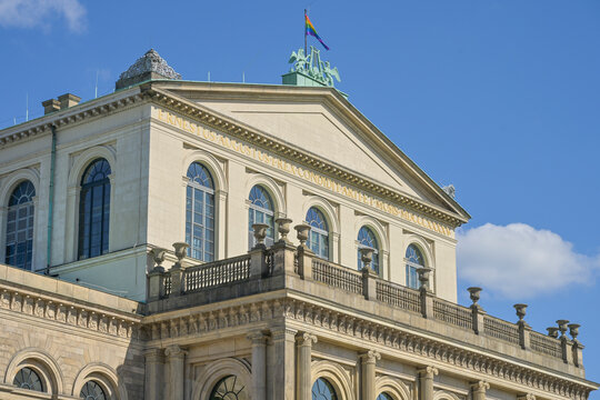 Staatsoper, Opernplatz, Hannover, Niedersachsen, Deutschland