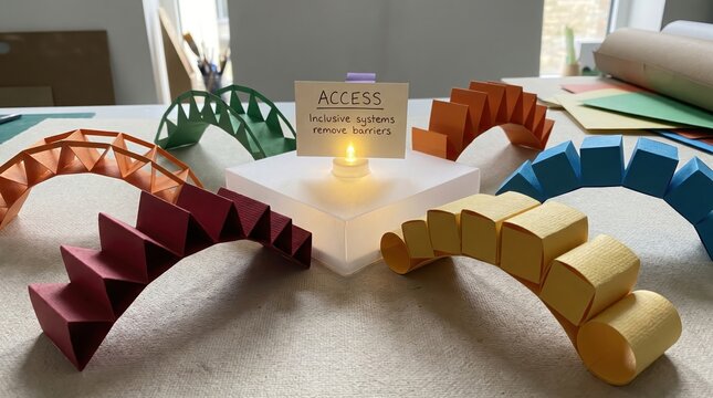 Access and Inclusive Systems Symbolizing Diversity and Breaking Barriers