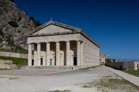 Old Venetian Fortress of Corfu, Palace Frourio, Kerkyra old town