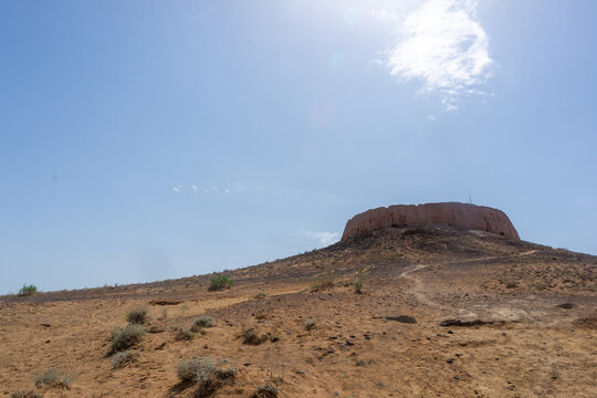 The historic Chilpyk structure, an ancient Zoroastrian burial tower known as the "Tower of Silence," is where Zoroastrians placed the bodies of the dead for purification. 