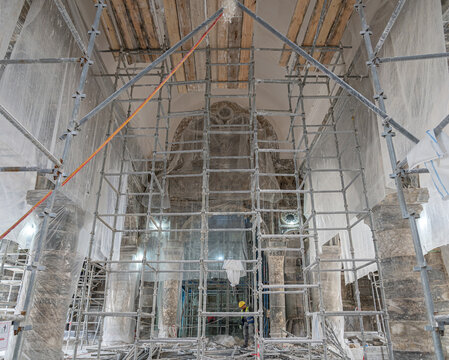 The reconstruction project of Al-Tahera Church, Mosul, Iraq