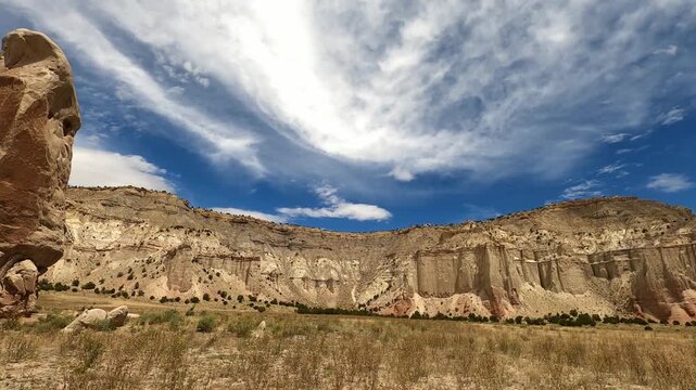 Utah 0430 Kodachrome Basin monolithic stone spires sandstone spires and columns called sand pipes or clastic dikes
