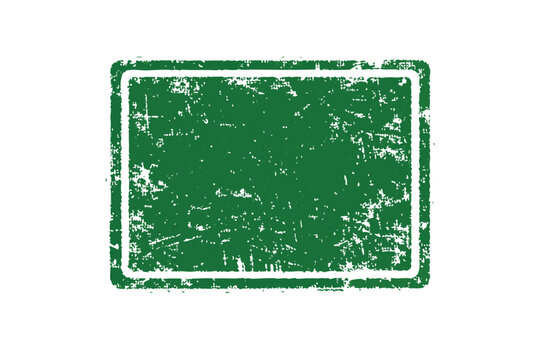 Grunge green blacklist word square rubber seal stamp texture isolated on a white background, simple flat vector illustration of an official business certification or rejected status emblem.