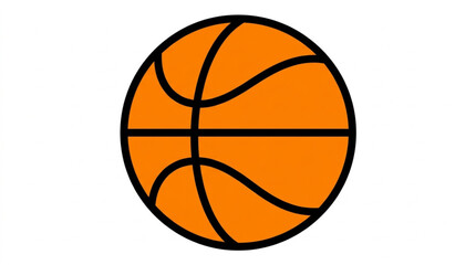 Fototapeta premium Basketball Sports Icons and Logo Design Set