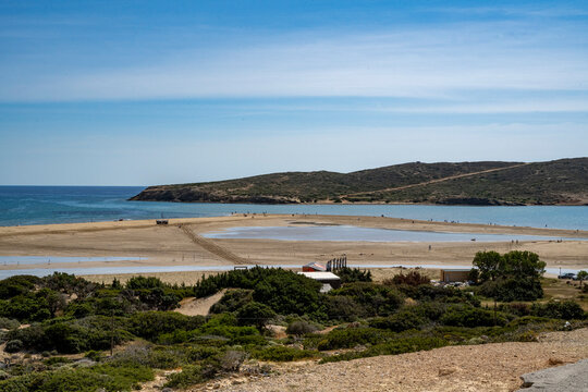 Plage de Prasonisi, Rhodes, Grece