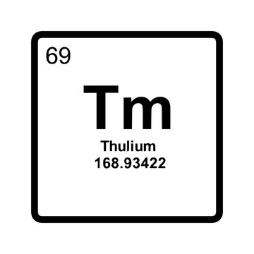 Thulium Element Symbol Tm