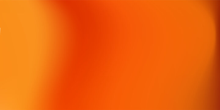 Vibrant ombre orange to brown color
