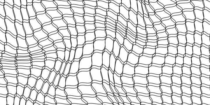 Abstract nets texture on white background with sport, modern mesh background.