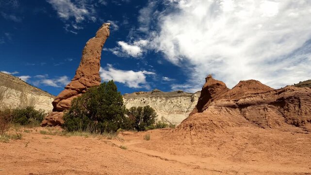 Utah 0607 Kodachrome Basin monolithic stone spires sandstone spires and columns called sand pipes or clastic dikes
