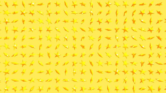 Abstract 3D Star Shapes Grid Animation

A 3D abstract animation featuring a grid of star shapes moving in a minimalist composition. Suitable for creative video projects and motion graphics backgrounds